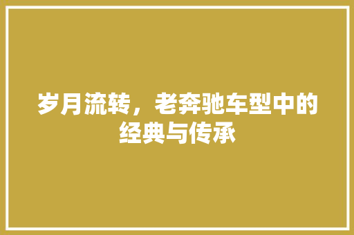 岁月流转，老奔驰车型中的经典与传承