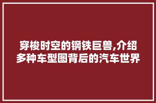 穿梭时空的钢铁巨兽,介绍多种车型图背后的汽车世界