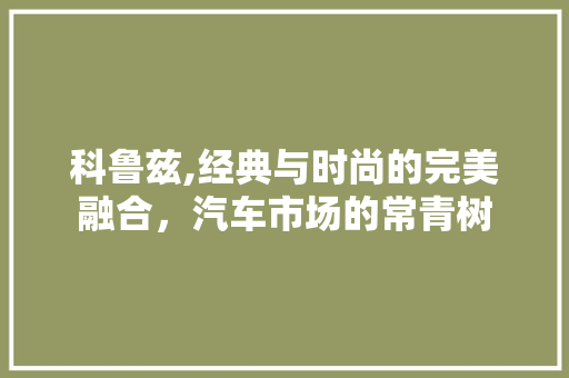 科鲁兹,经典与时尚的完美融合，汽车市场的常青树