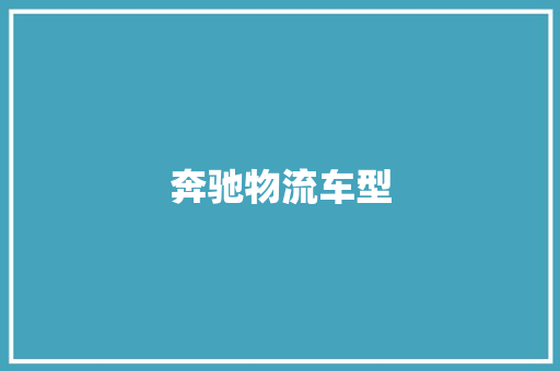 奔驰物流车型