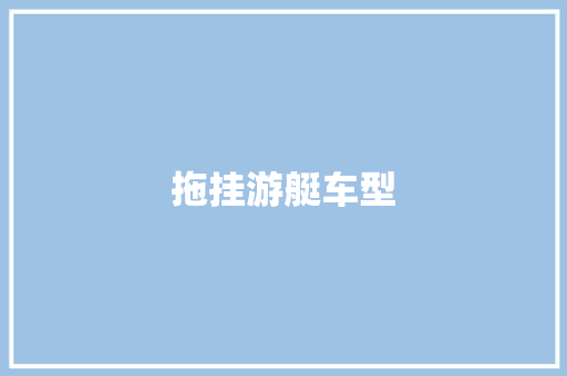 拖挂游艇车型 变速箱配件