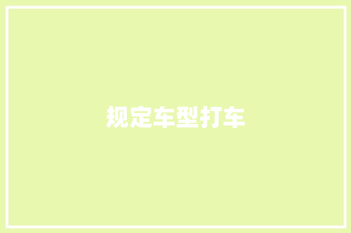 规定车型打车 车灯配件