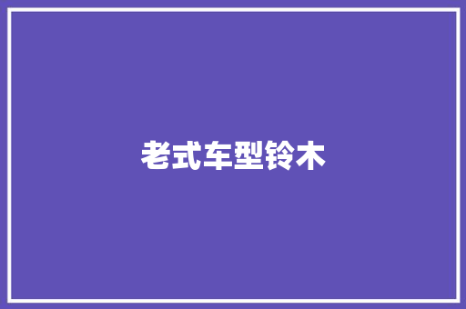 老式车型铃木