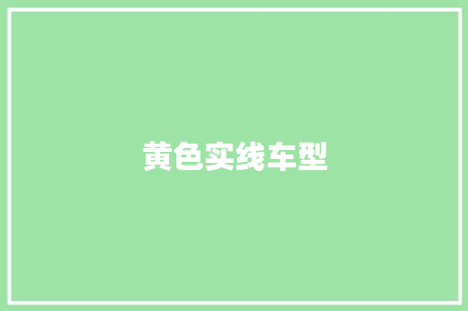 黄色实线车型 蓄电池配件